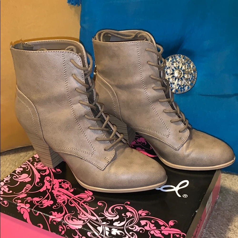 Taupe Boots